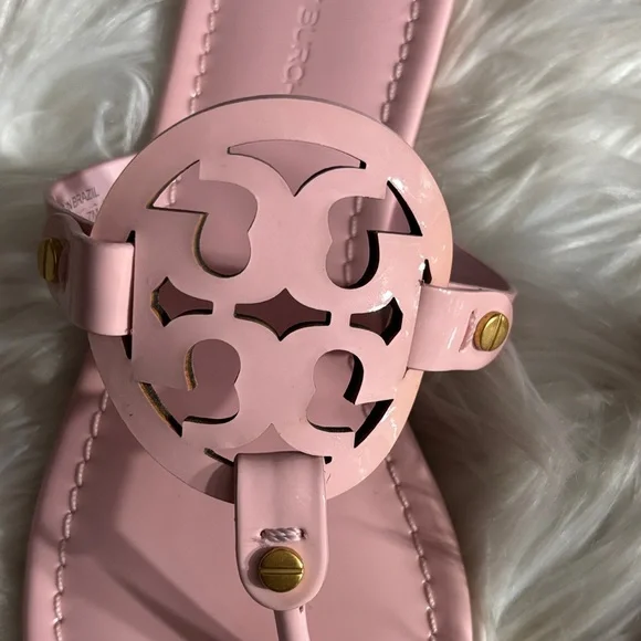 Tory Burch Pink Miller Sandals - Picture 6 of 6